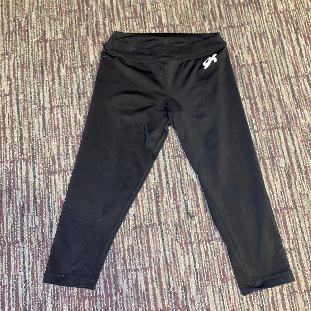 GK Elite black capri competition leggings